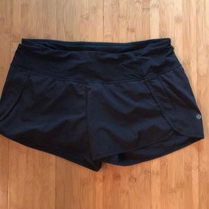 Lululemon Run Times Shorts - Black, sz 10